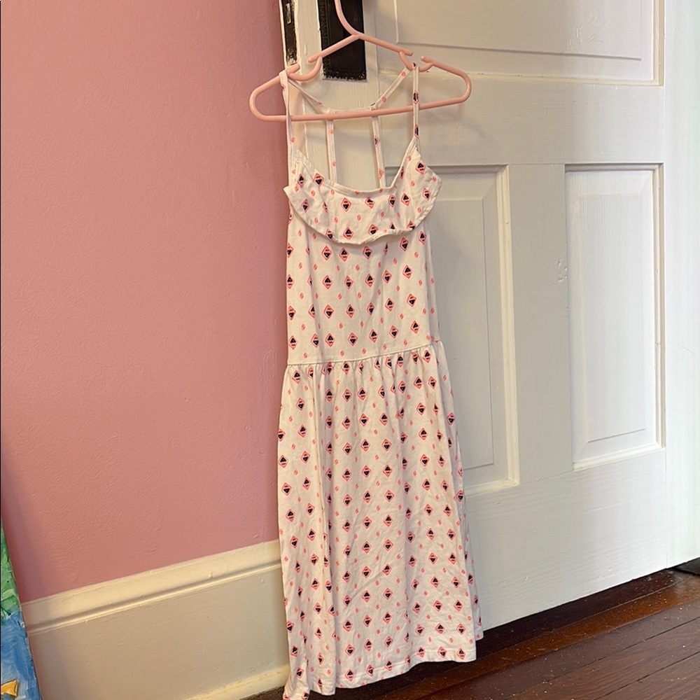 Nautica Charming Pink White‎ Kids Dress Size 10